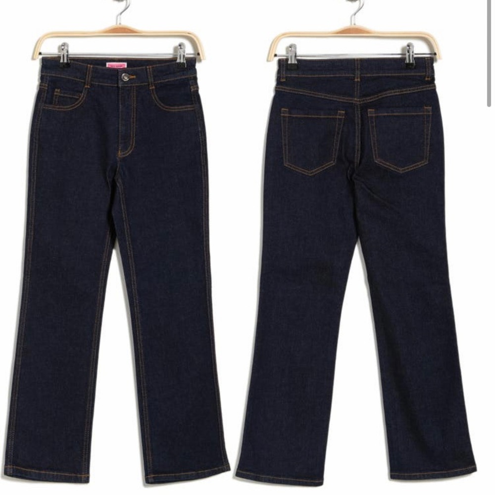 Kate Spade Kick Flare Crop Jeans NWT